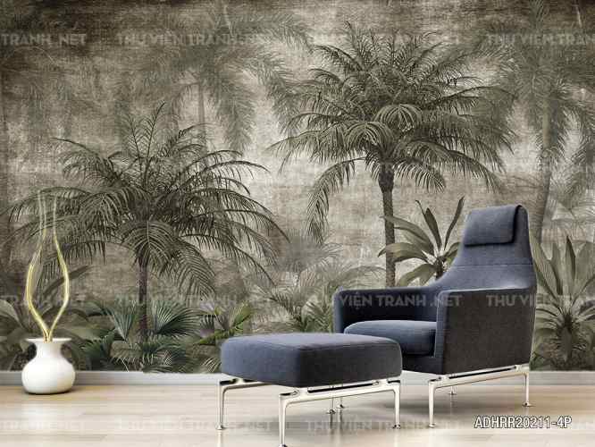 Tranh dán tường rừng rậm  ADHRR20211-4P - Kết quả tìm kiếm tranh tường